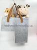 Felt Folding L-shaped Stairway Storage Basket for Children’s Items