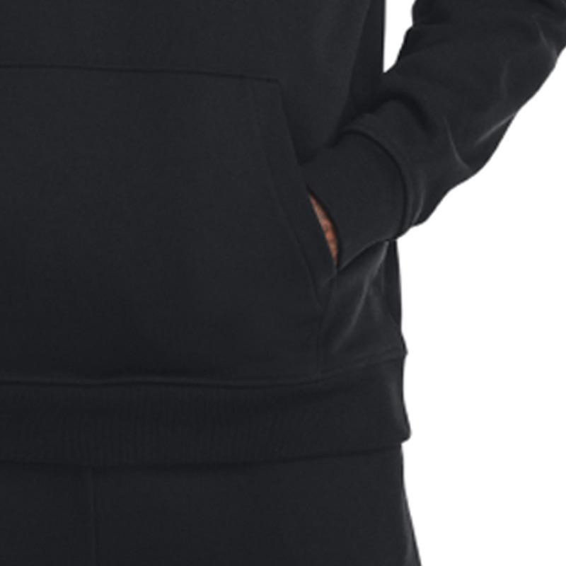 Under Armour Sudaderas Elevadas Hombre Negro con Capucha Moderada Regular 1373844-001