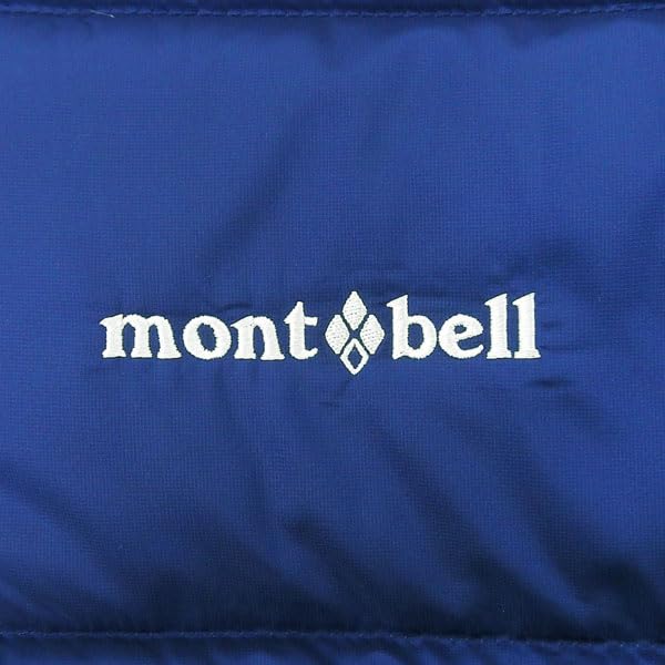 Montbell leichte Alpine Daunenjacke Herren Oberbekleidung Kaltwetter Wandern Trekking 1101608 marineblau/XL