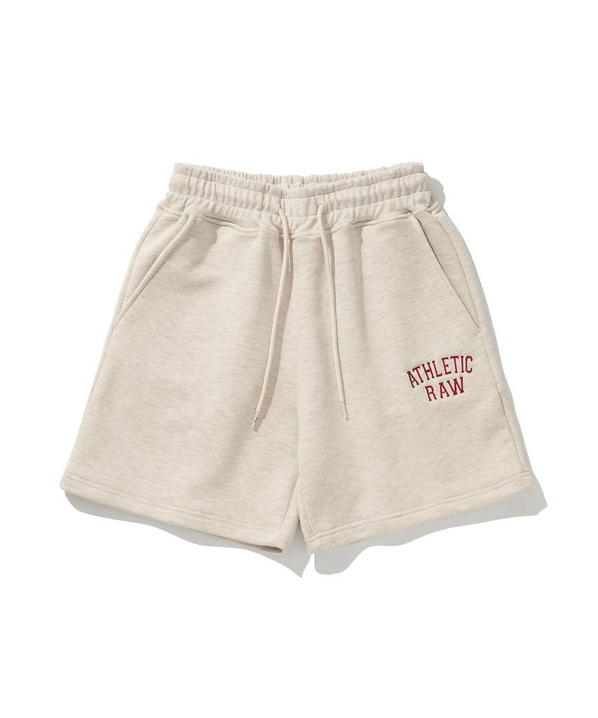RAW LAB Athletic Raw Sweat Shorts (Oatmeal)