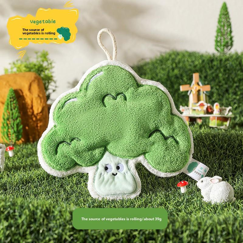 Triple-layer Thickened Absorbent and Quick-drying Dual-purpose Kitchen and Bathroom Towel