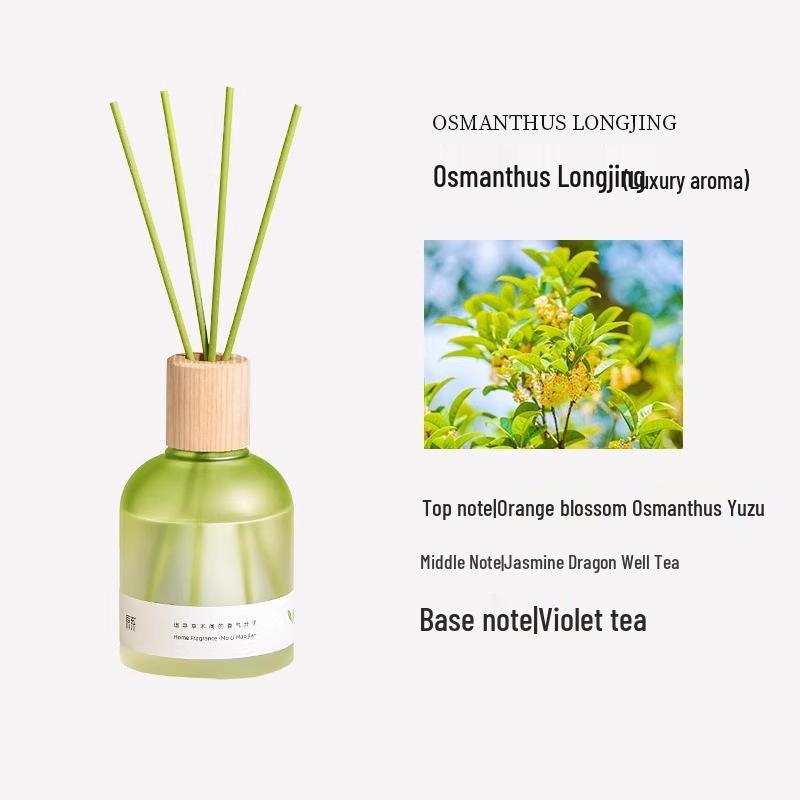 Jasmine Tea & Gardenia Aromatherapy Essential Oil Diffuser: Long-lasting Fragrance for Home, Bedroom, or Bathroom