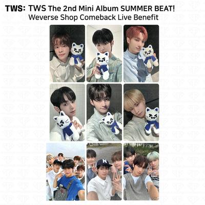 The 2nd Mini Album SUMMER BEAT Weverse Shop Comeback Live Benefit Photocard