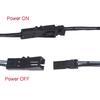 AA Dummy Battery Power Supply Cable with Voltmeter Replace 1-8pcs AA Batteries