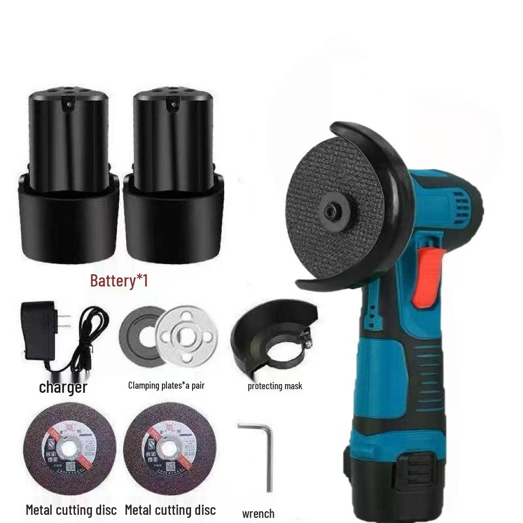 Compact Multifunctional Lithium Battery Mini Angle Grinder and Polisher
