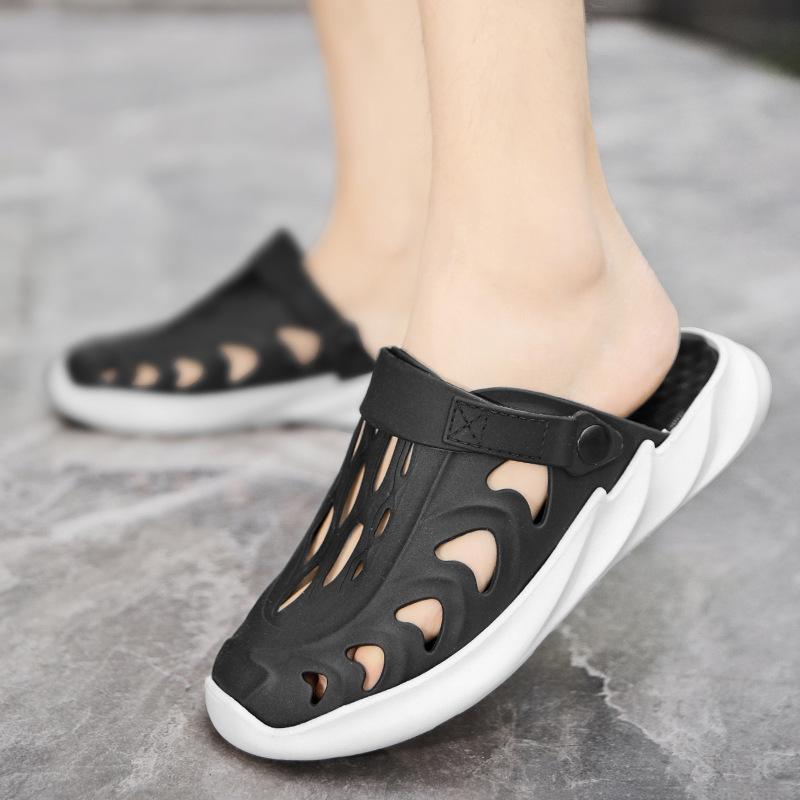 Summer Sandals Men's Slippers Summer Beach Shoes Non-slip Sandals Dual-purpose Indoor and Outdoor Wear New Cool Slippers Men