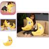 Cute Plush Toy Wholesale Cross-border Space Moon Pillow Sofa Cushion For Girls