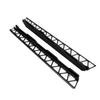 RC Car Rock Sliders High Simulation Aluminium Alloy Professional Metal Side Pedal Step for Axial SCX6 1 6 Jeep 10.4in