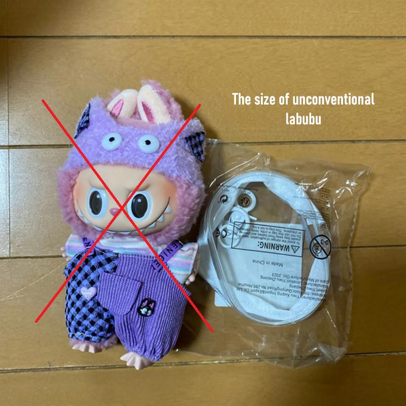 PVC Transparent Doll Carrying Bag  Doll Style Clear Display Window | Dustproof Zipper for Mini Figures & Keychain Accessories