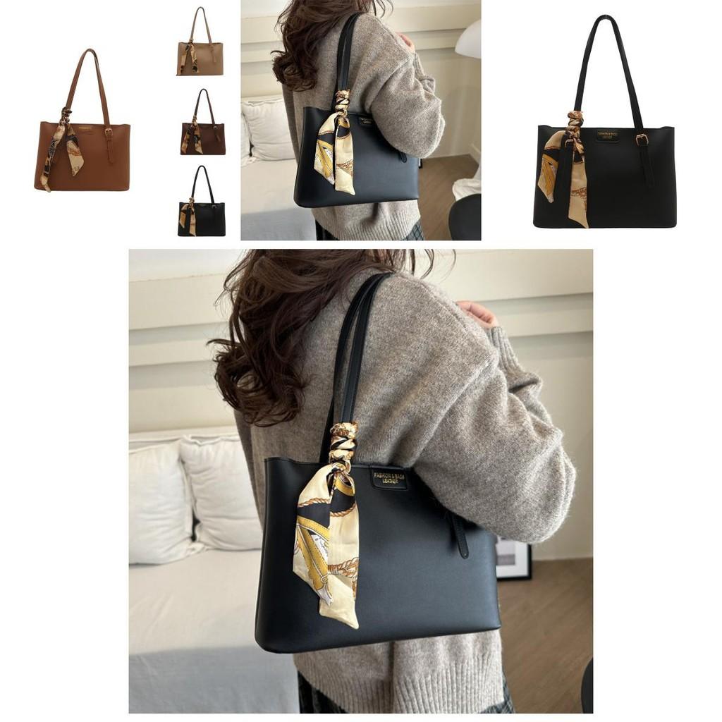 Modern And Sophisticated Large Pu Shoulder Tote Bag For Women With Phone Pocket