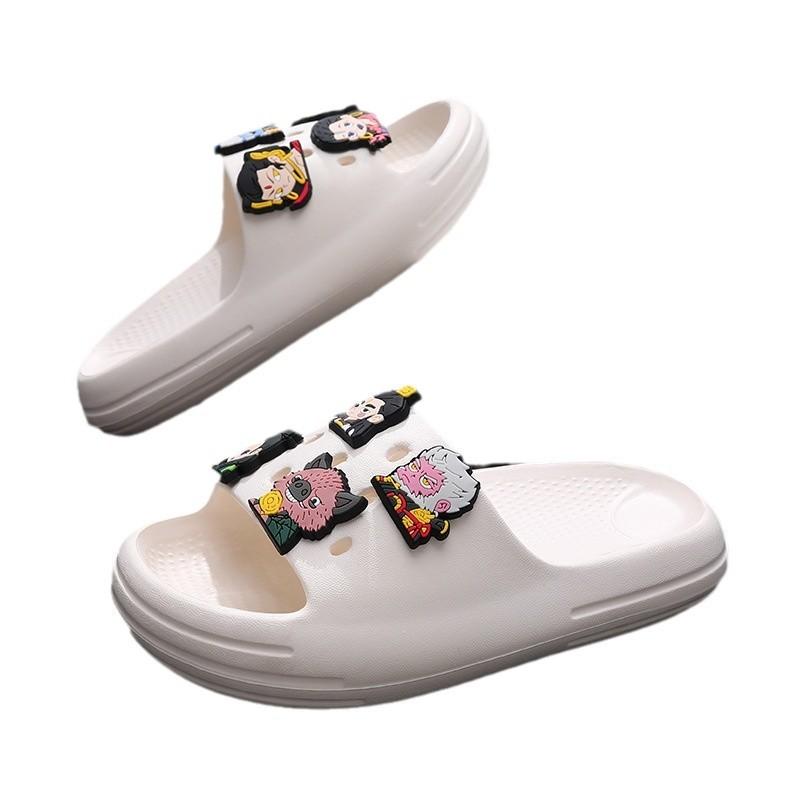 Bequeme weiche Sohle Eva Cartoon-Figur Indoor Outdoor Badeschuhe für Jungen