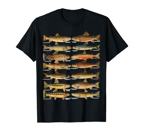 Trout Fish Species Fishing Gift T-Shirt