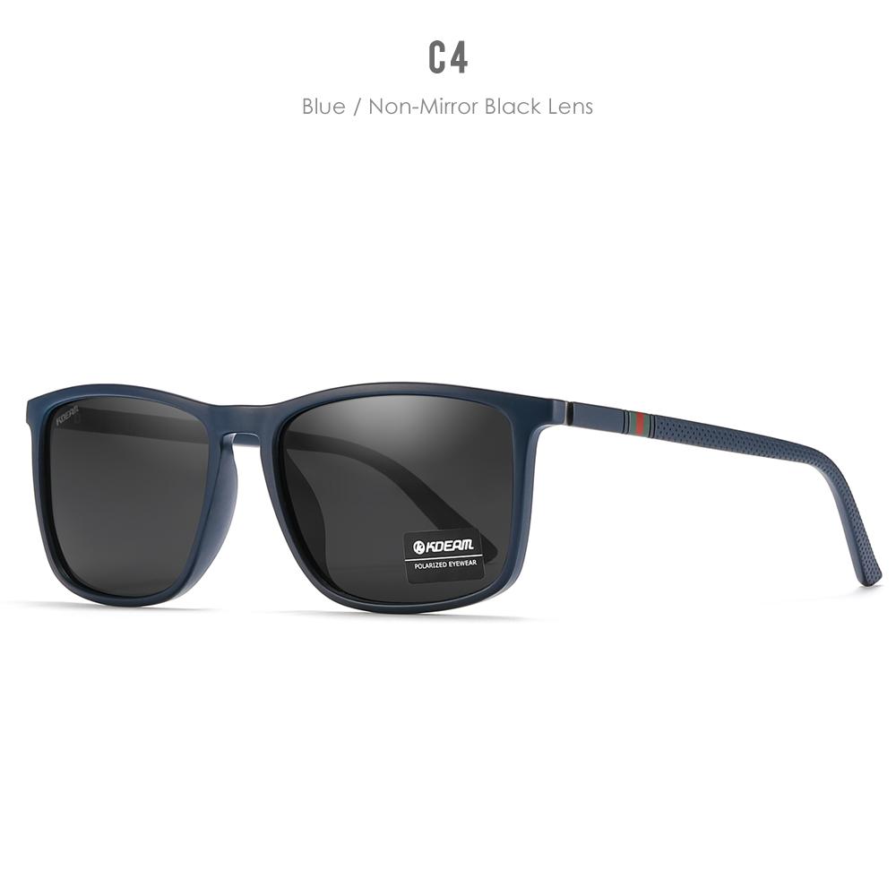 KDEAM 2022 New Luxury Polarized Sunglasses Men's Driving Shades Fishing Travel Golf Sunglass Male Sun Glasses CE
