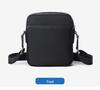 Men's Genuine Leather Single Shoulder Crossbody Bag - Mini Cowhide Casual Backpack
