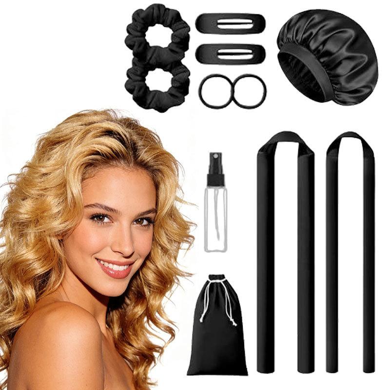 No heat curling iron Sleeping big wave curling hair artifact Lazy non-perm styling curling iron