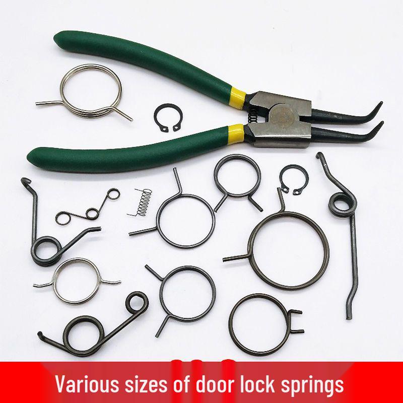 Gelber Innentürgriff Diebstahlsichere Torsionsfeder für Hotel- oder Badezimmer-Schiebetür.