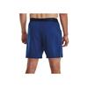 Under Armour Shorts Esportivos Masculinos Cor Sólida Cintura Justa Bolso Duplo Azul 1373718-471