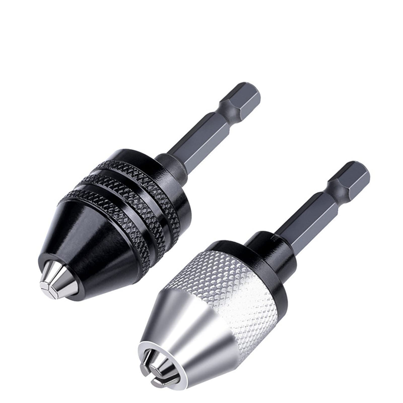 

Samcos Keyless Drill Chuck Drill Chuck Adapter Keyless Hexagonal Shaft Drill Chuck Small Drill Chuck Shaft Power Tool Accessories Compatible with