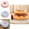 Adorable Donut Plushie For Cozy Lounging And Napping