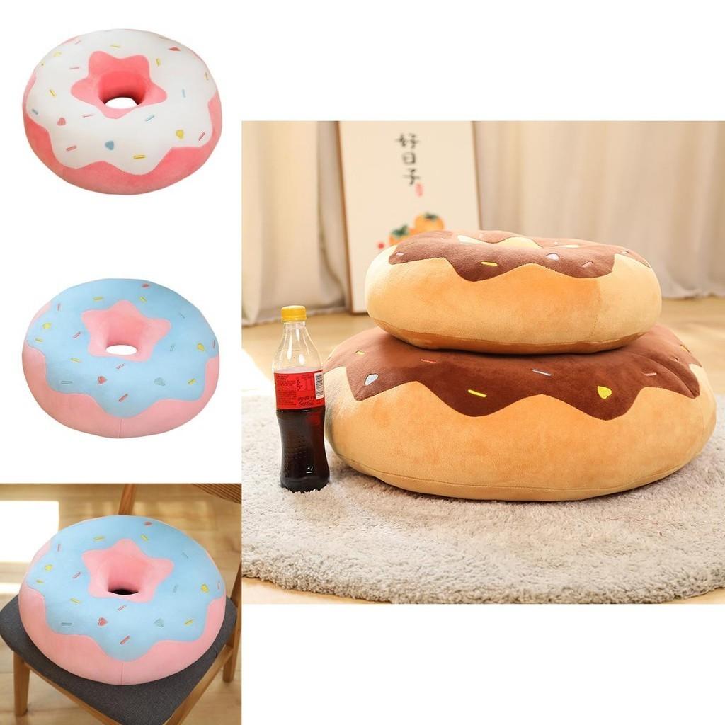 Adorable Donut Plushie For Cozy Lounging And Napping
