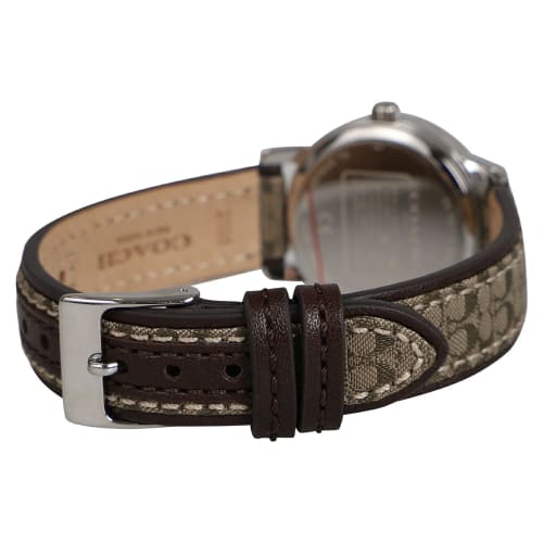 COACH SIGNATURE Women's Khaki Watch 14503399