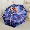 Enchanted Woodland Sprite Adventure Outdoor Automatic Umbrella with 8 Rib Sturdy Construction Travel Essential Stylish Accessory Wedding Party Gift