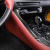 Real Carbon Fiber Interior Gear Shift Panel Side Trim For Toyota Supra A90 19-24