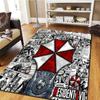 Resident Evil New Patterned Carpet for Home Decor Play Floor Carpet Beds Ideal Gift Gifts HE226