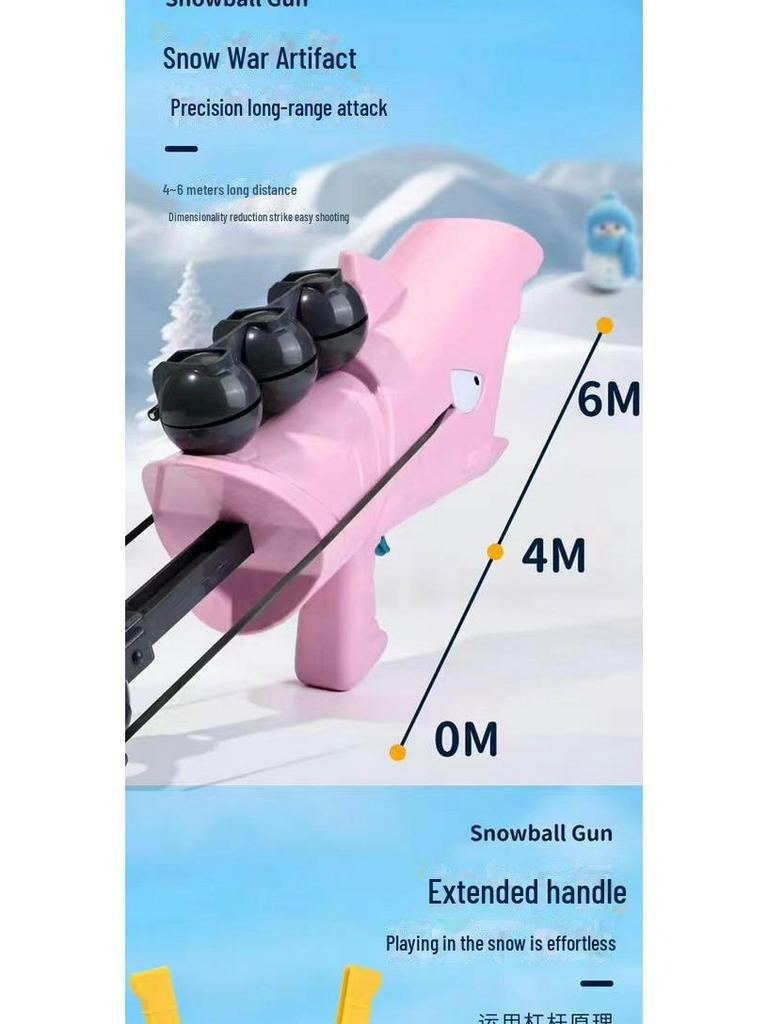 Cross-Border Snowball Launcher Toy for Children