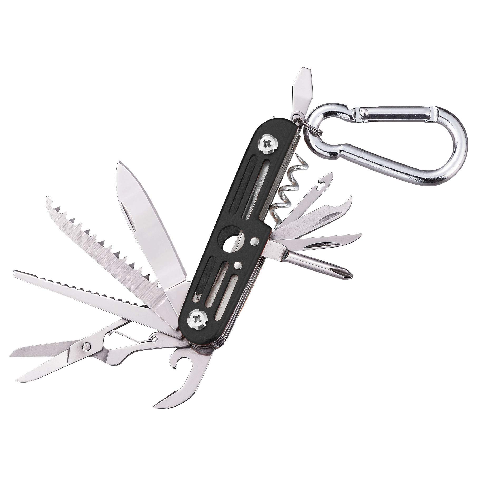 

Adventure Club Workshop WL 12 Tool with Black Carabiner, чёрный