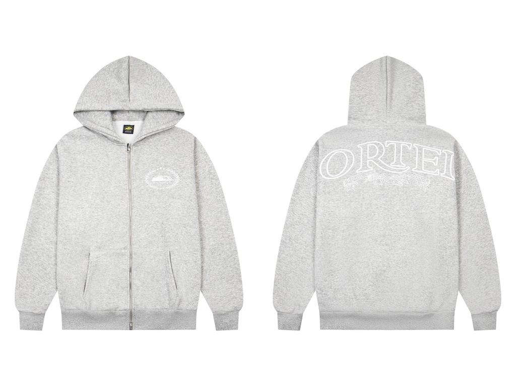 Chaqueta de Invierno Acolchada de Plumas Corteiz Alcatraz con LOGOTIPO Bordado
