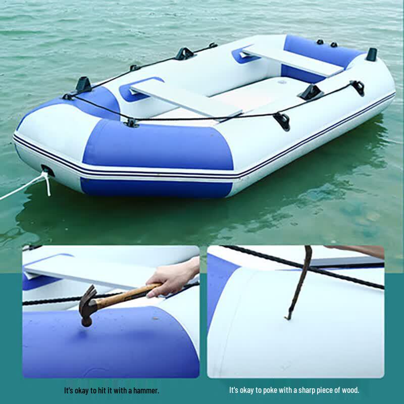 Moufu 787 Heavy-Duty Inflatable Fishing & Assault Boat