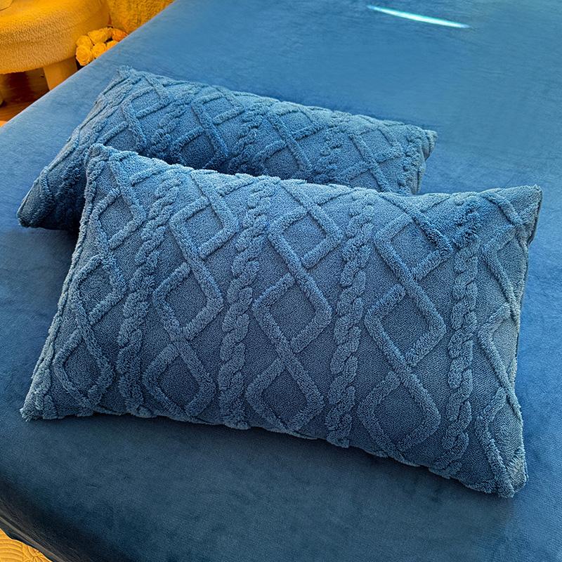 MissDeer Pillowcase Taff Velvet Pillow Cover 48x74cm Pillowslip Rectangle Cushion Cover Warm Pillow Case Fundas De Almohada