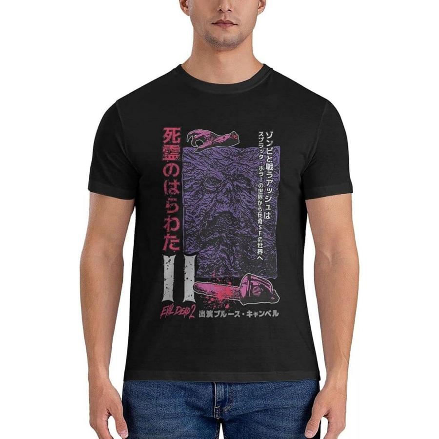 UUS HOMME Evil Dead T-Shirtevil Dead Ii (Japanese) Graphic T-Shirt Shirts Graphic Tees T Shirts for Men T Shirts Anime XXXXXL разноцветный