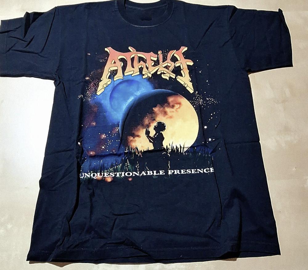 

ATHEIST Band UNQUESTIONABLE PRESENCE Tee Cotton Adult Shirt Unisex T-Shirt S