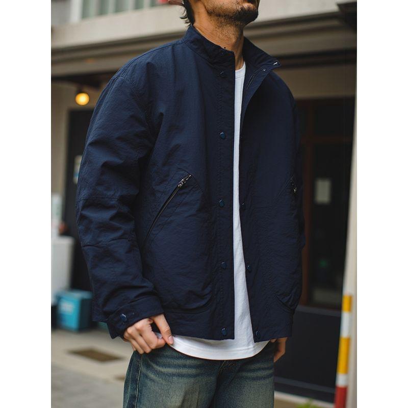 Outdoor Mountain-Style Functional Waterproof Workwear Jacket for Men, Spring and Autumn Loose Fit, Export Men's Casual Stand-Collar Jacket