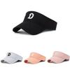 Embroidered D Letter Spring Couple Sun Hat Mountaineering Breathable Top Empty