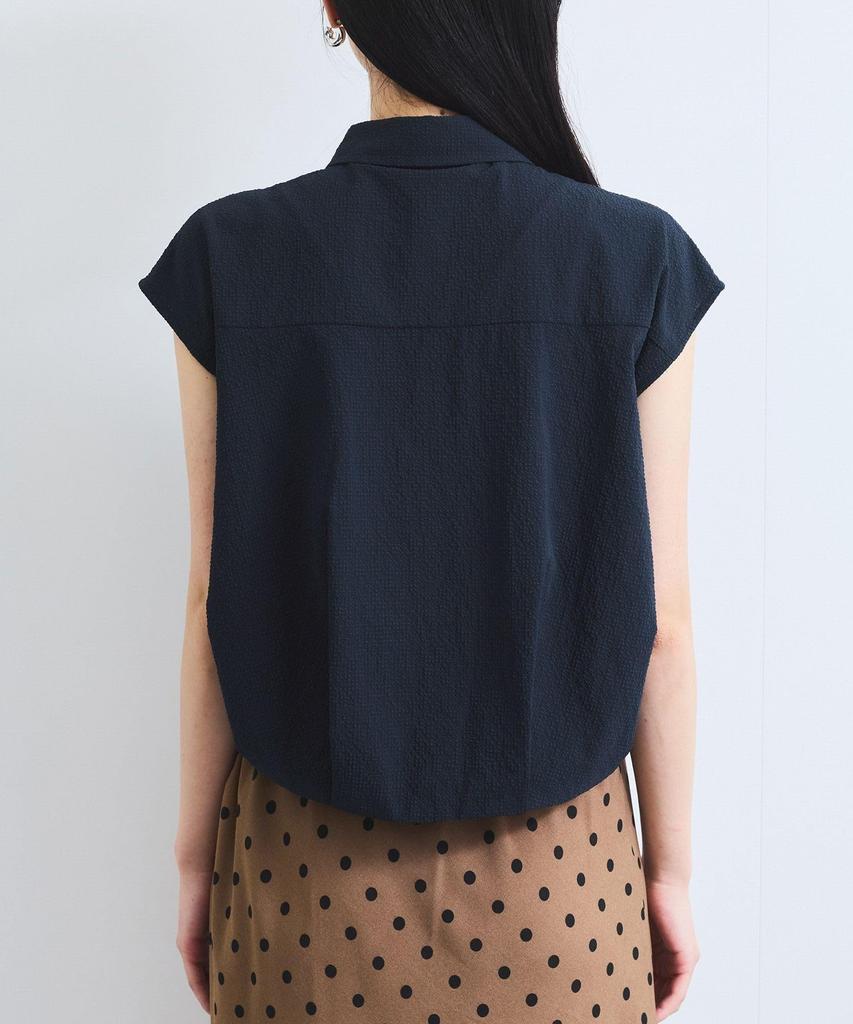 French Sleeve Soccer UV Navy [BIS] Women's Blouse, Protection/Washable, (41)