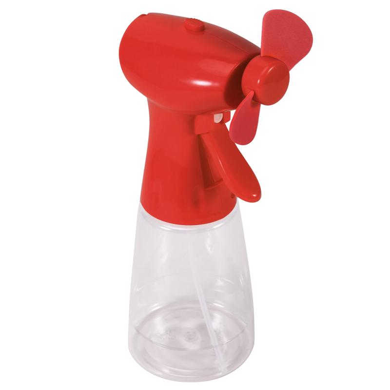 A03F-Battery-Powered Cooling Fan Handheld Water Mist Fan Mini Spray Fan Portable Outdoor Fan