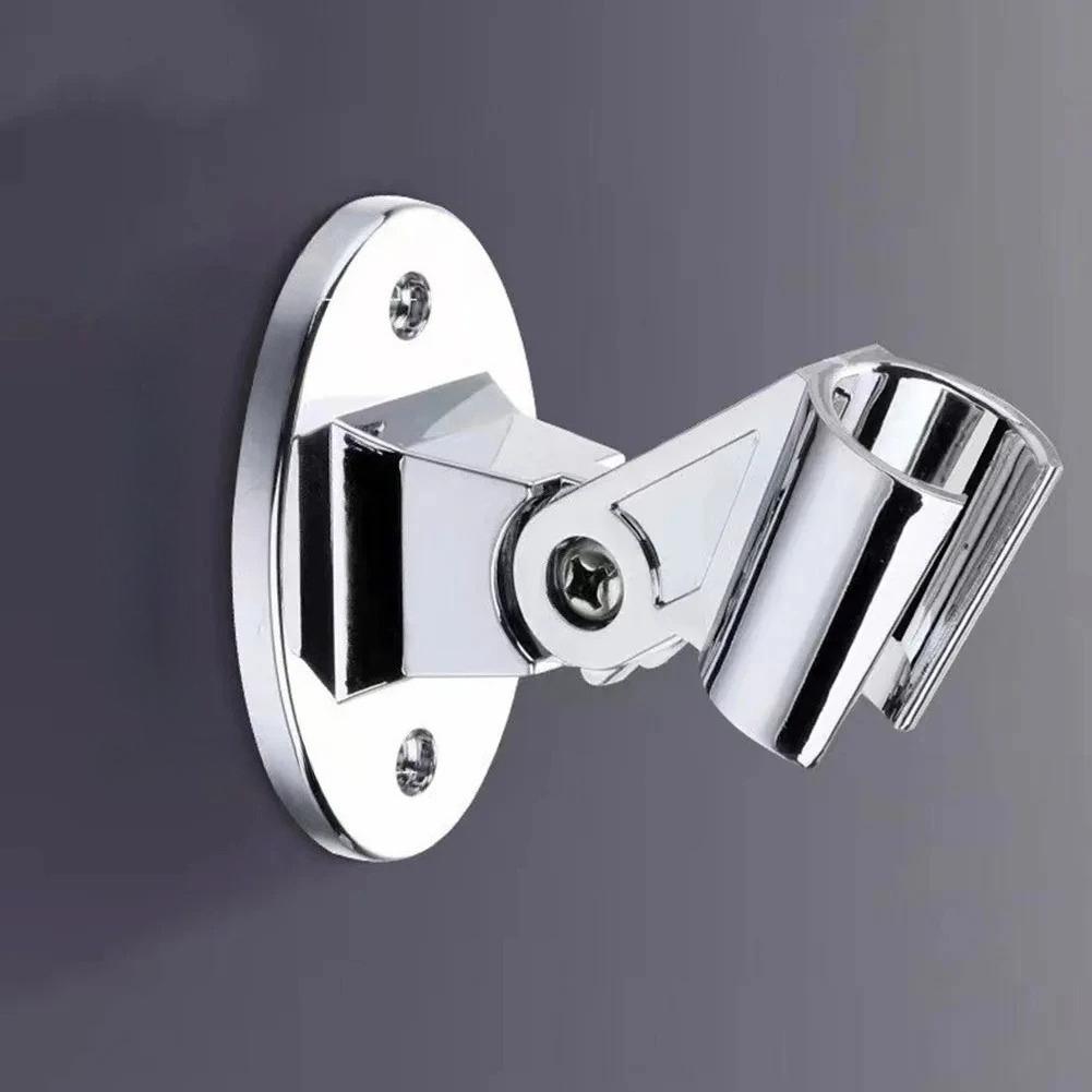 Adjustable Shower Bracket Fixed Base Universal Wall MountedShower Head Holder Handheld Sprayer Fixed Base Support For Bathroom