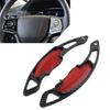 Carbon Fiber Steering Wheel Paddle Shifter Extension For Honda Accord Civic CR-V