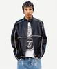 Wkndrs Washed Leather Jk (Black)