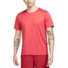 Nike T Shirts Men's Red Crew Neck Moderate Straight Fit DD5356-605