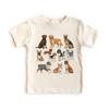 Dog Breeds Field Guide: Dachshund, Lab, Corgi, Frenchie, Beagle Unisex Adult Youth T-Shirt