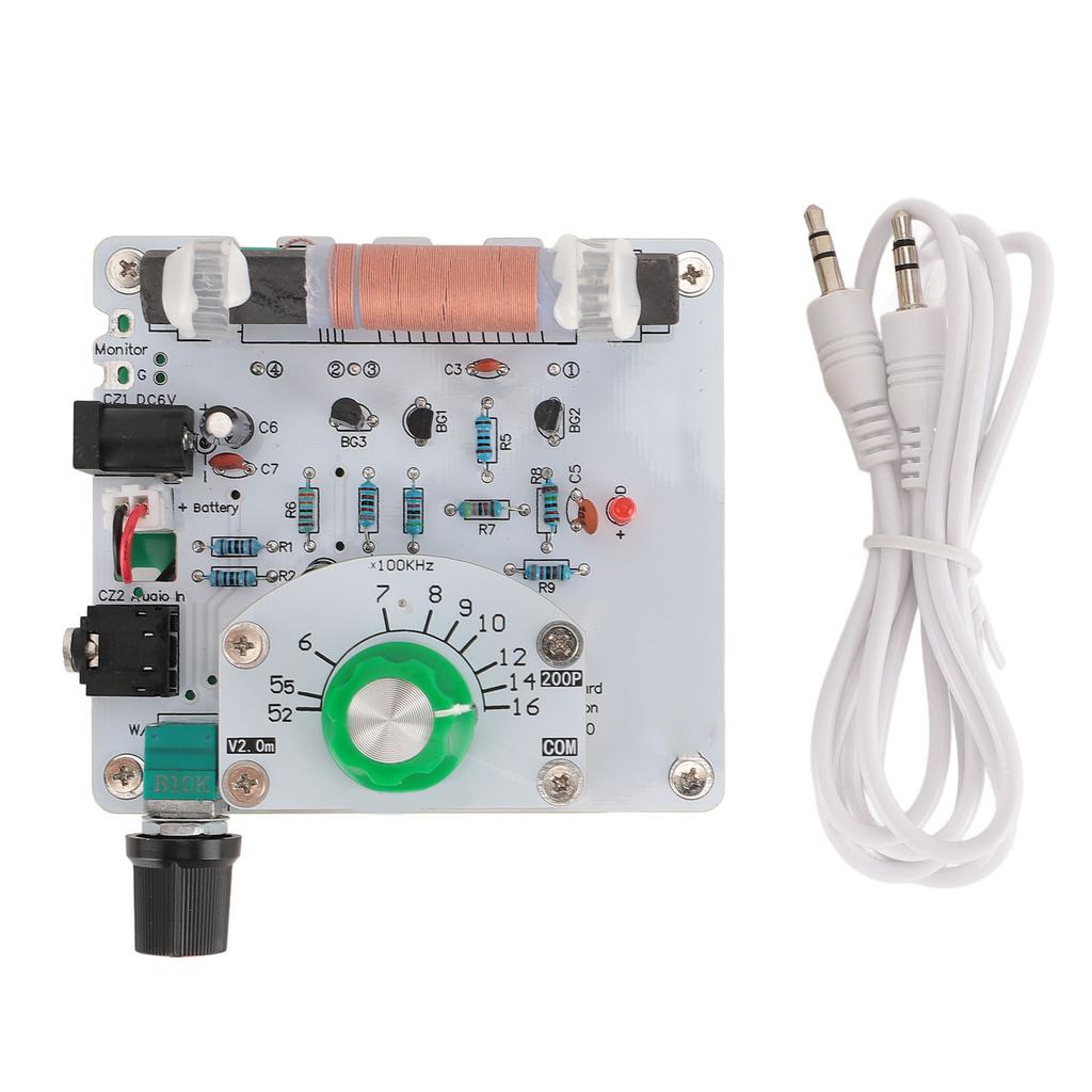 MW Medium Wave Transmitter 525 to 1605kHz AM Radio Transmitter DIY Circuit Board for Experiment