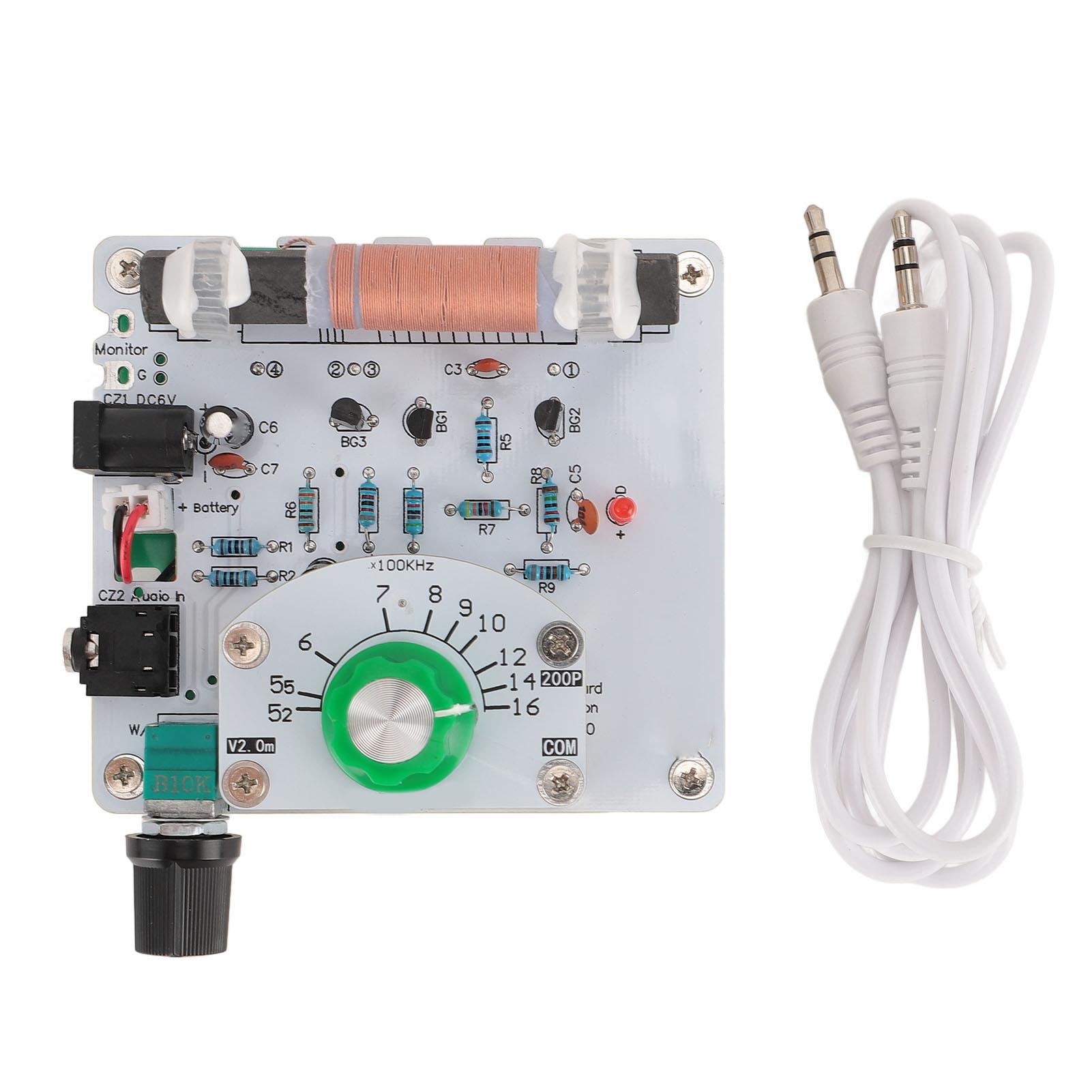 

MW Medium Wave Transmitter 525 to 1605kHz AM Radio Transmitter DIY Circuit Board for Experiment