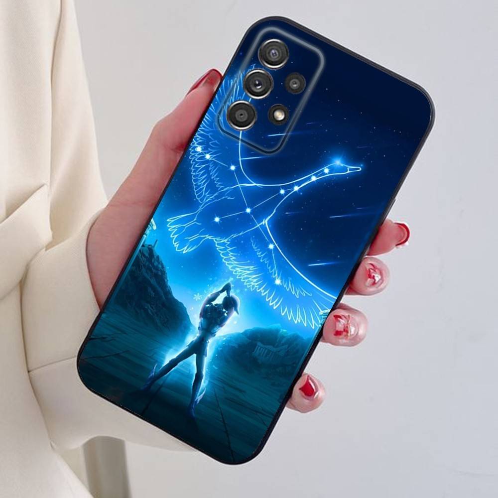 S-Saint Seiya Knights Phone Case For Samsung S25,24,21,22,23,30,Ultra,20,Plus Black soft silicone case