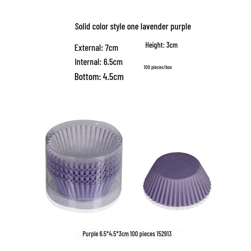 Heat-Resistant Crimped Cupcake Liners for Baking