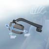 Bicycle Cycling Glasses Rearview Mirror Multi-angle Adjustable Mini Helmet Reflector Riding