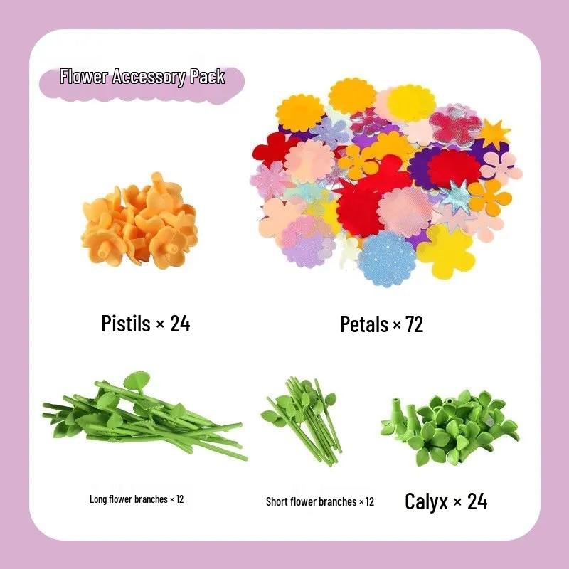 DIY Flower Press Kit: Children s Educational Hands-On Toy Gift for Girls